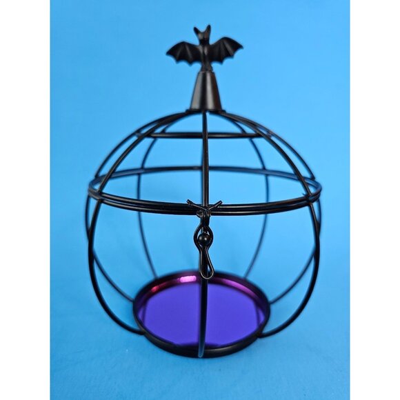 Bat Bird Cage Target Hyde And Eek Halloween 2018 NWT HTF Mirror Hinge Works - Picture 1 of 7